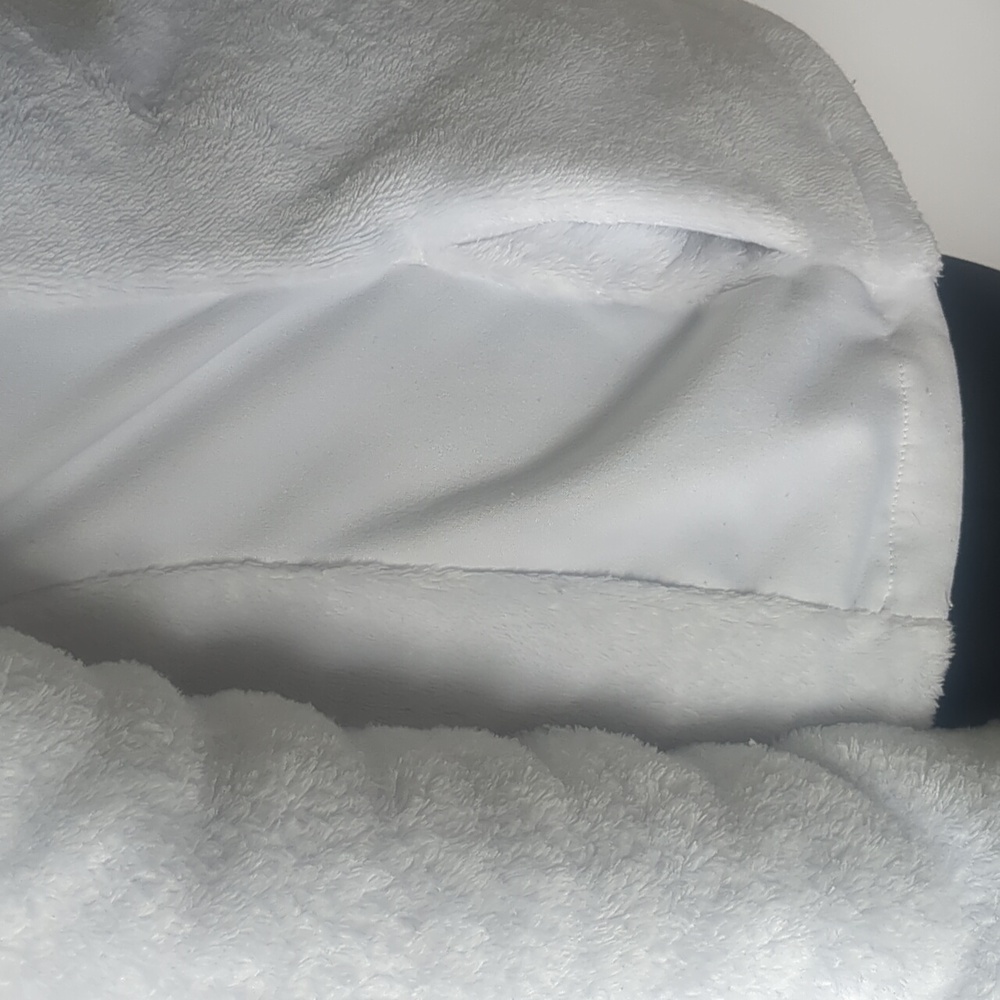 Exertek Snow White Fleece Pullover Size XL Two Pockets - Picture 7 of 7